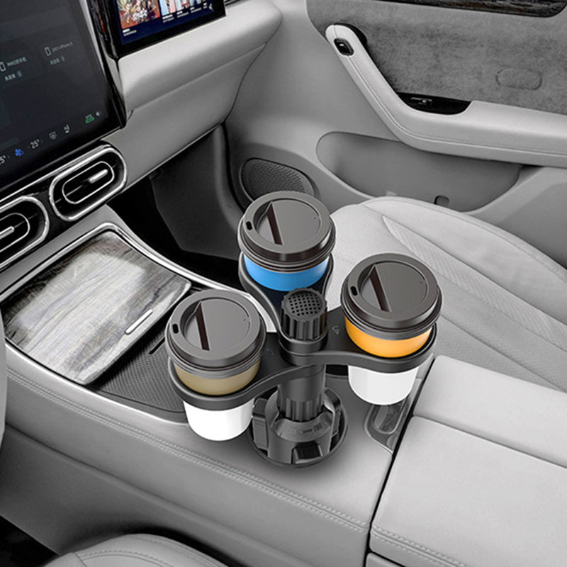 3 Position Car Cup Holder Vehicle Water Cup Coffee Milk Tea Drink Cup ABS Storage Rack 3 Position Car Cup Holder Vehicle Water Cup Coffee Milk Tea Drink Cup ABS Storage Rack